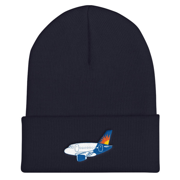 Allegiant A 320 Cuffed Beanie