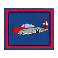 Navion N76E Throw Blanket