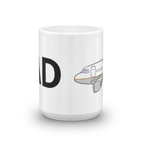 Base Mug UAL A 320 IAD