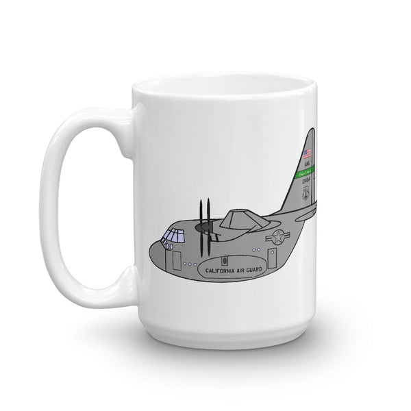 C-130 Channel Islands California ANG Mug