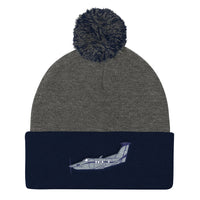 Tradewind PC-12 Pom Pom Knit Cap