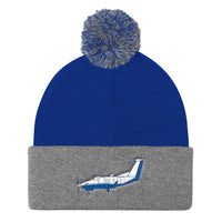 Flying Pickup PC-12 Pom Pom Knit Cap