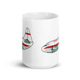 Lockheed Electra Zantop Mug