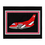 Saab 340 NW Airlink Throw Blanket