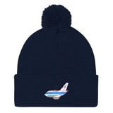 Piedmont 737-200 Pom Pom Knit Cap