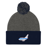 Piedmont 737-200 Pom Pom Knit Cap