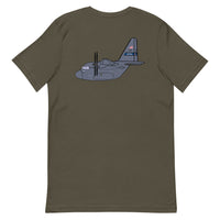 C-130 Grey 357TH Squadron Logo Maxwell T-Shirt