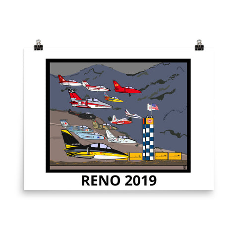 Reno Air Races Jet Class Finish 2019