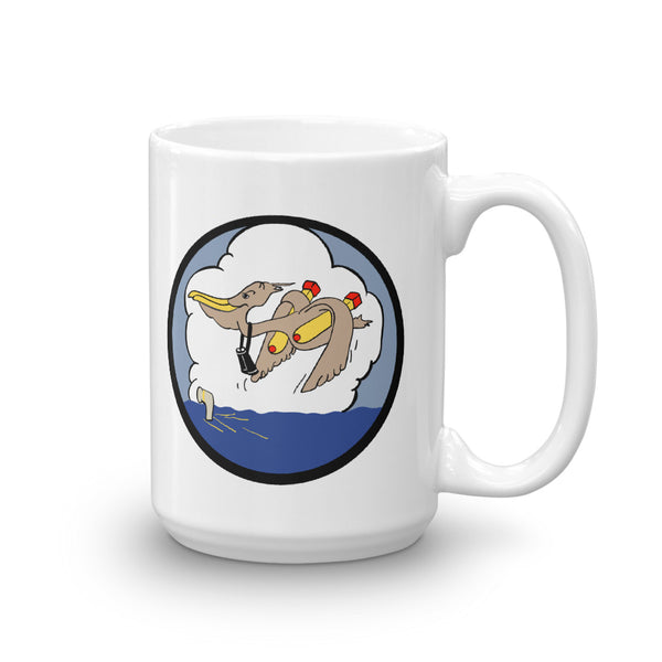 P-8 Poseidon with WW2 VP45 Squadron Image Mug