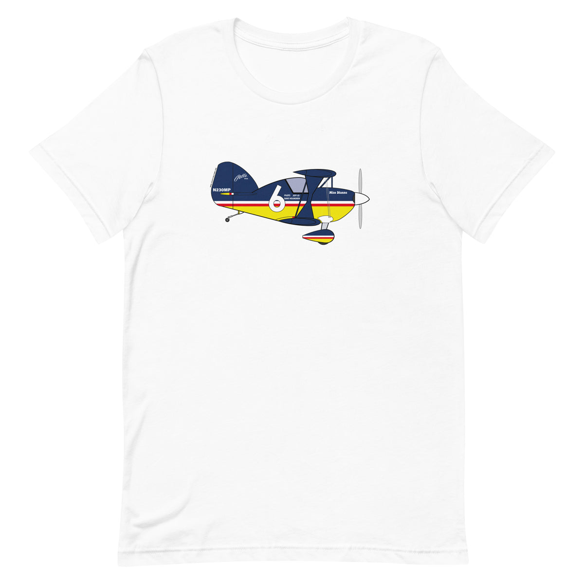 Racing 6 Pitts Special t-shirt – Cockpit Creations