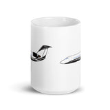 G-400 White glossy mug