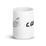 Falcon 9NJ C. Goodwin White glossy mug