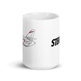 Falcon 9NJ Stewart White glossy mug