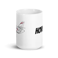 Falcon 9NJ Horner White glossy mug