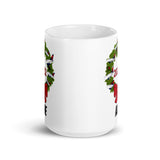 CHRISTMAS AME White glossy mug