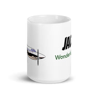 King Air N683WA 1 White glossy mug