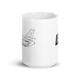 Falcon N99M 3 White glossy mug