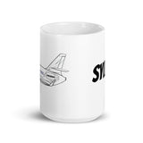 Falcon N99M 6 White glossy mug