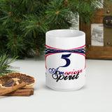 L-39 American Spirit White glossy mug