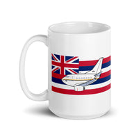 VR-51 Logo and C-40 Clipper with Hawaiian Flag Mug