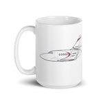 Falcon 9NJ Melissa/Karen White glossy mug