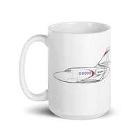 Falcon 9NJ Stewart White glossy mug