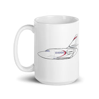 Falcon 9NJ Horner White glossy mug