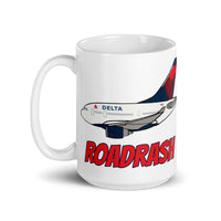 Non PC A 330 Roadrash White glossy mug