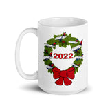 Christmas 2022 LEA White glossy mug