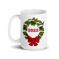 Christmas 2022 B-RY White glossy mug