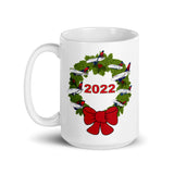 Christmas 2022 MACE White glossy mug