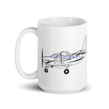 Caravan N543TC 4 White glossy mug