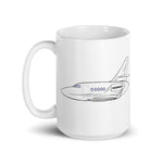 Falcon N99M 2 White glossy mug