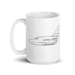 Falcon N99M 5 White glossy mug