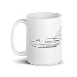 Falcon N99M 6 White glossy mug