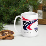 L-39 American Spirit White glossy mug