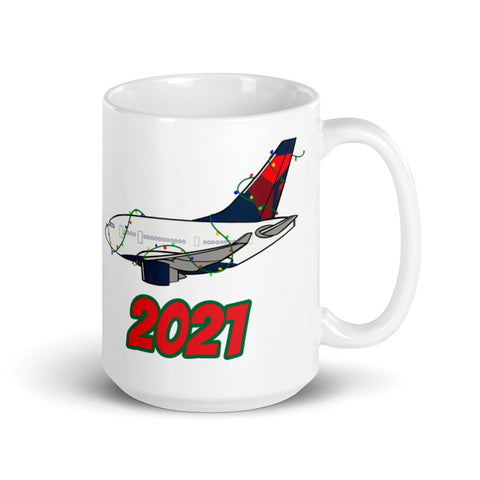 A-330 Mother D 2021 Christmas Lights Mug