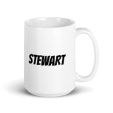 Falcon 9NJ Stewart White glossy mug