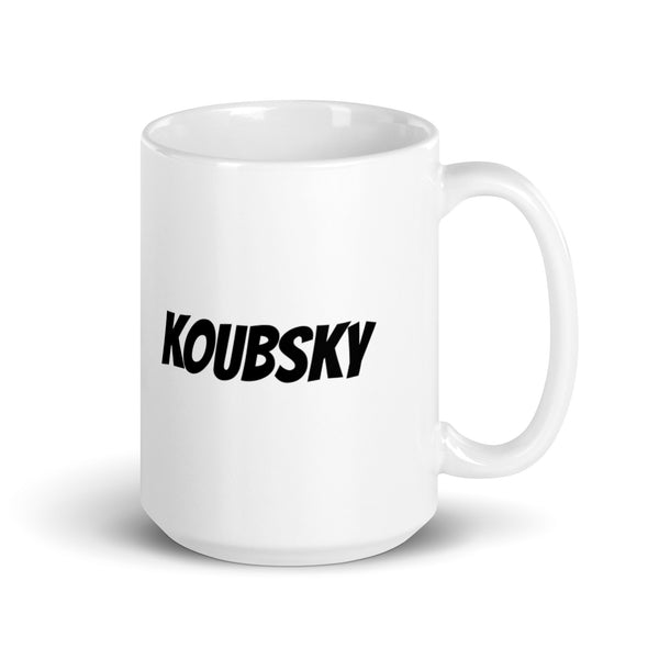 Falcon 9NJ Koubsky White glossy mug