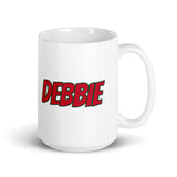 Christmas 2022 DEBBIE White glossy mug