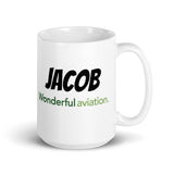 King Air N683WA 1 White glossy mug