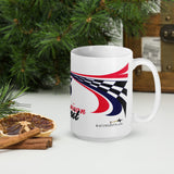 L-39 American Spirit White glossy mug