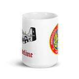 P-51 Jacqueline White glossy mug