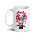 Parker Eagle White glossy mug