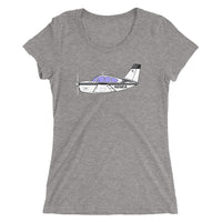 F-33A Bonanza "Gentleman Jim" Ladies" t-shirt